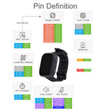 WAVESHARE ESP32-C6 2.06 Inch AMOLED Touch Watch Development Board, 410x502 Pixels, With Lithium Battery, No Lithium Battery