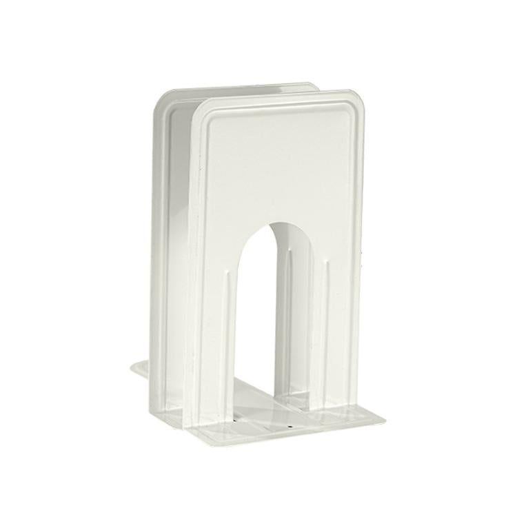 2pcs /Pack T-Shaped Metal Bookends Pen-Style Book Stands & Book Organizers for Shelves and Desk, Small Black, Small White, Small Blue, Medium Black, Medium White, Medium Blue, Large Black, Large White, Large Blue