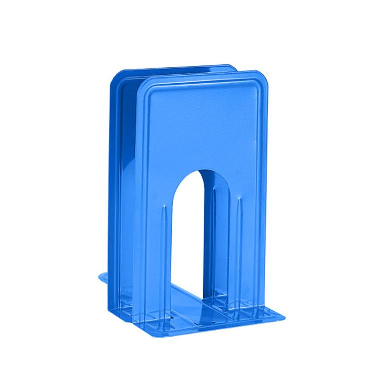 2pcs /Pack T-Shaped Metal Bookends Pen-Style Book Stands & Book Organizers for Shelves and Desk, Small Black, Small White, Small Blue, Medium Black, Medium White, Medium Blue, Large Black, Large White, Large Blue