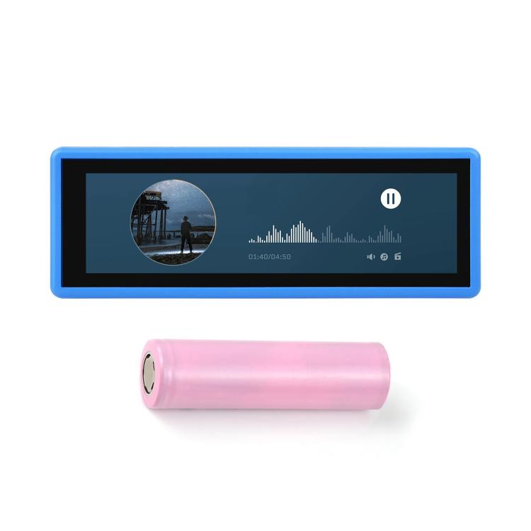 WAVESHARE 3.49 Nch Capacitive Touch Display RP2350 High Performance Development Board 172 X 640 Dual Core Dual Architecture, With Lithium Battery, No Lithium Battery With Lithium Battery