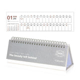 2026 Mini Desk Calendar January - December English Monthly Planner Small Aesthetic Office Calendar