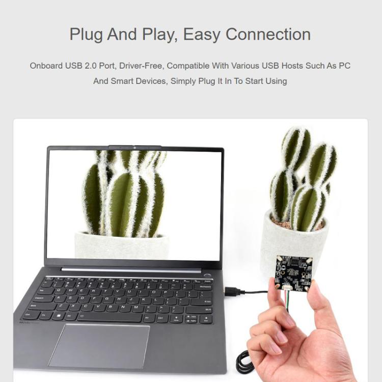 8MP M12 USB Camera Module, 32641