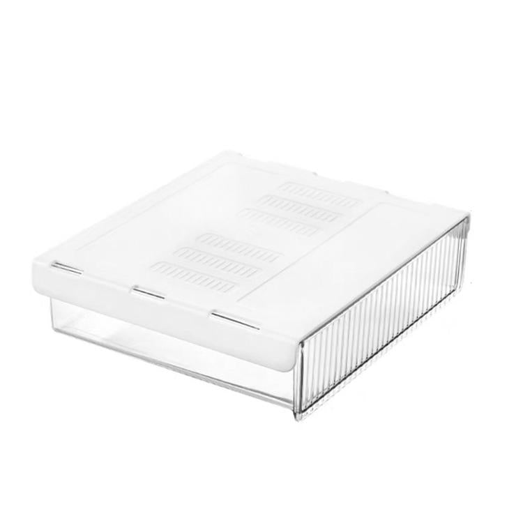 Under Desk Hidden Drawer Organizer Invisible Storage Box for Stationery and Office Supplies, Medium Clear, Medium Clear Black, Large Clear, Large Clear Black, XL Clear, XL Clear Black