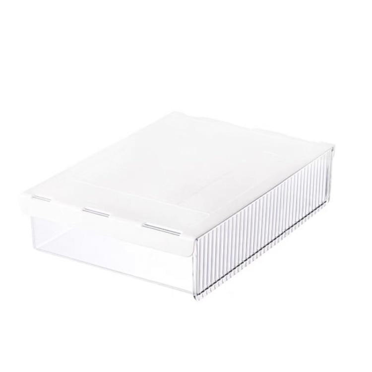 Under Desk Hidden Drawer Organizer Invisible Storage Box for Stationery and Office Supplies, Medium Clear, Medium Clear Black, Large Clear, Large Clear Black, XL Clear, XL Clear Black