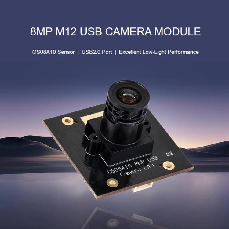 8MP M12 USB Camera Module, 32640