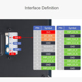 9 inch DSI High Color Gamut Touch Screen 720x1280 Pixel IPS Tempered Glass Panel Support 10 Points Touch, 32772