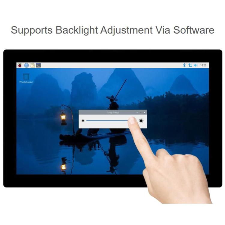 9 inch DSI High Color Gamut Touch Screen 720x1280 Pixel IPS Tempered Glass Panel Support 10 Points Touch, 32772