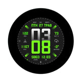 WAVESHARE RP2350 2.1 Inch Capacitive Touch Round Display Development Board, Flat, 2.5D Curved Flat