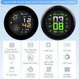 WAVESHARE RP2350 2.1 Inch Capacitive Touch Round Display Development Board, Flat, 2.5D Curved