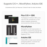 WAVESHARE RP2350 2.1 Inch Capacitive Touch Round Display Development Board, Flat, 2.5D Curved