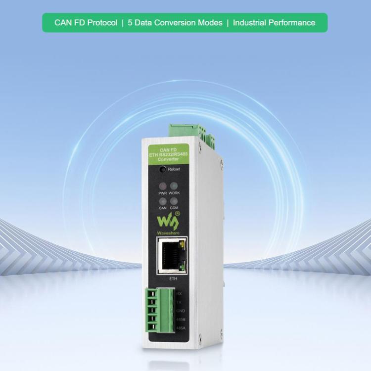 CAN FD Protocol Converter Bidirectional Data Communication, Supports 5 Data Conversion Modes And CAN 2.0A/2.0B Protocols, 32600