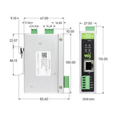 CAN FD Protocol Converter Bidirectional Data Communication, Supports 5 Data Conversion Modes And CAN 2.0A/2.0B Protocols, 32600