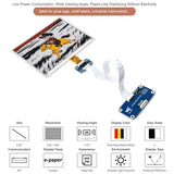 WAVESHARE 5.83 Inch E-Paper 4 Color E-Ink Display Module, Raw Display, With Driver HAT