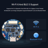 1.32 Inch AMOLED Round Touch Display Development Board, 32766