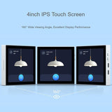 WAVESHARE ESP32-S3-Touch-LCD-4B 4 Inch Smart 86 Box, 5-Point Touch, RGB Interface