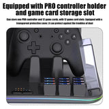 ipega 12-in-1 Multi-Function Charging Dock for Nintendo Switch 2/Switch Joy-Con Charging, Pro Controller Dock, Cooling Fan, Game & Headset Storage Organizer, 12-in-1