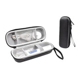 W221 For Oral-B / Philips Electric Toothbrush Storage Bag PU Waterproof Mini Travel Case, For Oral-B / Philips