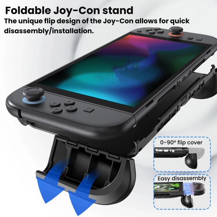 For Nintendo Switch 2 STARTRC GAMES Mech Protective Case Machine Removable Game Card Storage Back Case, Mech Protective Case