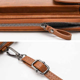 Women Vertical Multi-functional Phone Wallet Shoulder Crossbody Bag with Flip Cover PU Leather Purse