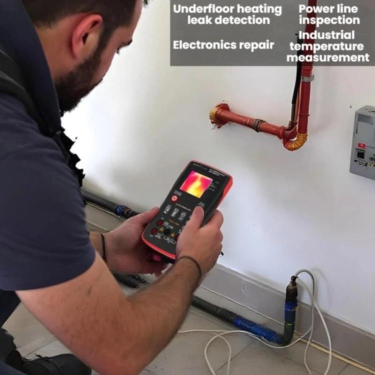 ZOYI ZT-R01 Handheld HD Infrared Thermal Imaging Multimeter Industrial Power/Floor Heating Thermal Imager, Standard, With Bag