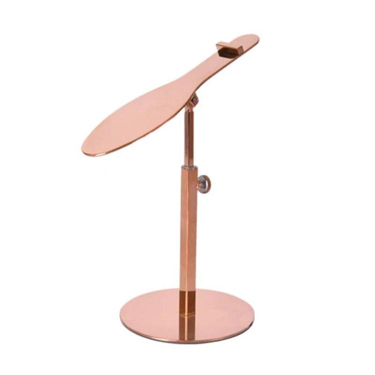 Stainless Steel Shoe Racks High-Heeled Shoe Display Stands, 140x50mm Mirror Finish Adjustable Foot, 140x50mm Rose Gold Adjustable Foot, 140x50mm Black Adjustable Foot, 140x50mm Titanium Adjustable Foot, Black Adjustable Foot, Square/Round Black        ...