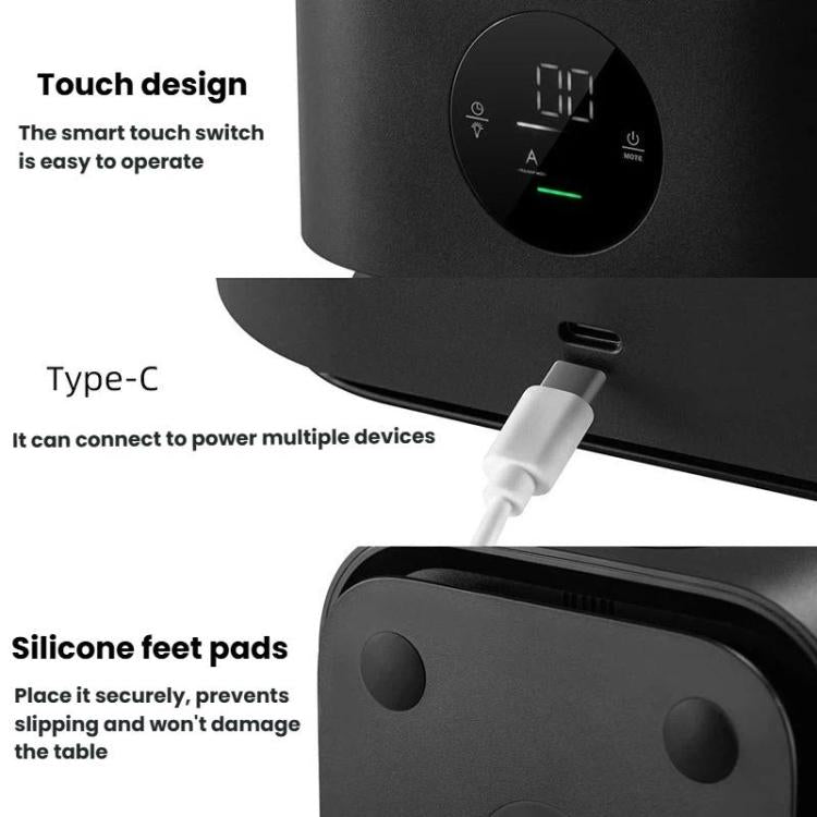 Mistless Humidifier Intelligent Detection Air Purifier With Running Nightlight