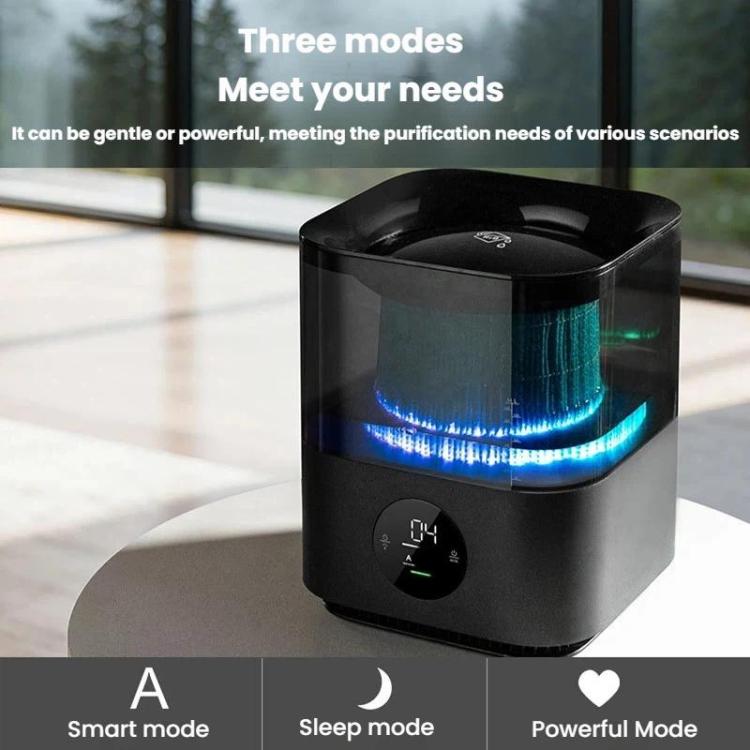 Mistless Humidifier Intelligent Detection Air Purifier With Running Nightlight