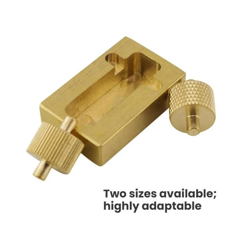 Mini Copper Edge Oil Box DIY Leather Tools