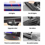Soft Roller and Direct-Drive Brush Head Combo with LED, For Dyson V10 Slim / V12 Slim, For Dyson V7 / V8 / V10 / V11 / V15 / V8 Slim, For Dyson V6