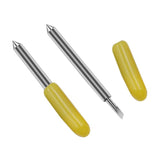 10pcs For Roland Engraving Cutter Engraving Machine Accessories Consumables Engraving Machine Cutter, 30 Degrees Yellow, 45 Degrees Red, 60 Degrees Blue