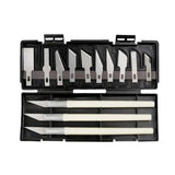 13pcs /Set Handbook Paper Cutting Carving Knife Rubber Stamp Tool Art Knife