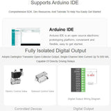 Control Board With 8-Channel Digital Input & Output, Built-In Xtensa 32-Bit LX7 Dual-Core Processor, Waveshare ESP32-S3-POE-ETH-8DI-8DO
