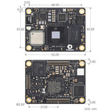 X5 AI Module 10 TOPS Computing Power, Integrated Octa-Core Cortex A55 CPU With Wireless RAM EMMC, Waveshare RDK X5 MD 104032