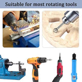 20pcs /Pack 6mm Shank Diamond Grinding Heads Jade Carving Tools Grinding Needles Diamond Grinding Rods, 20pcs