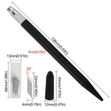 14pcs /Set Rubber Stamp Paper Cutting Carving Knife DIY Fruit Carving Knife, Pink, Black, Green