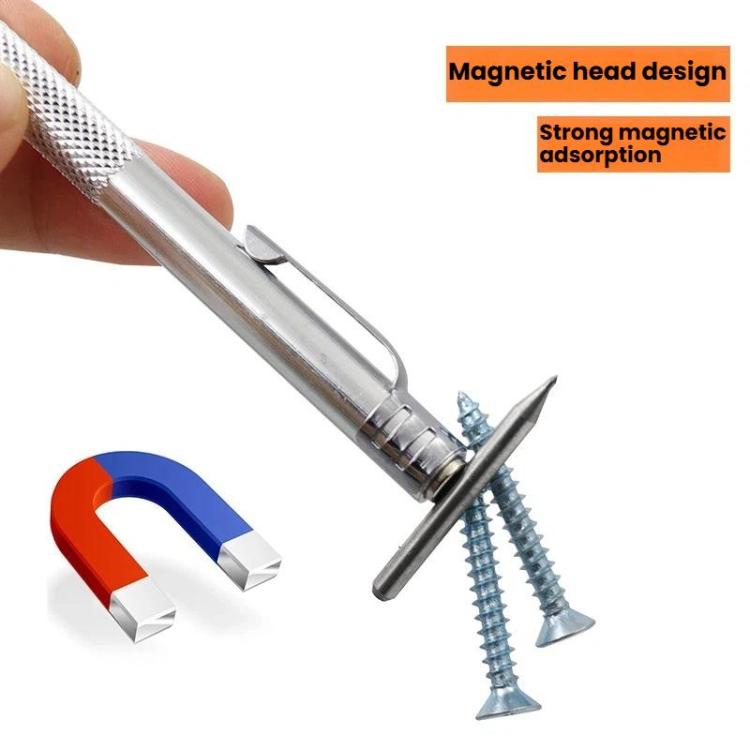 Tungsten Steel Scratching Strong Magnetic Diamond Scratching Pen Needle Glass Marker Pen