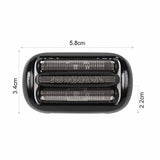 54B Replacement Shaver Head For Braun Series 5/6 50-R1000s / 50-B1200S/ 6072cc / 6075co / 7025s / 7027cs, 54B