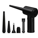 Computer Case Keyboard Cleaning USB Rechargeable Handheld Dust Blower, 2000mAh x 3, 2000mAh x 2