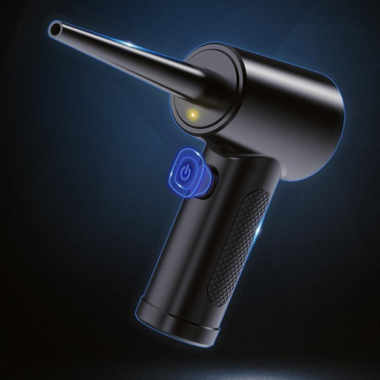 Computer Case Keyboard Cleaning USB Rechargeable Handheld Dust Blower, 2000mAh x 3, 2000mAh x 2