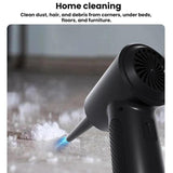 Computer Case Keyboard Cleaning USB Rechargeable Handheld Dust Blower, 2000mAh x 3, 2000mAh x 2