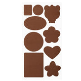 10sets Leather Repair Patches For Sofas Chairs And Car Seats, Style A White, Style A Black, Style A Orange, Style A Blue, Style A Light Brown, Style B White, Style B Black, Style B Orange, Style B Blue, Style B Light Brown