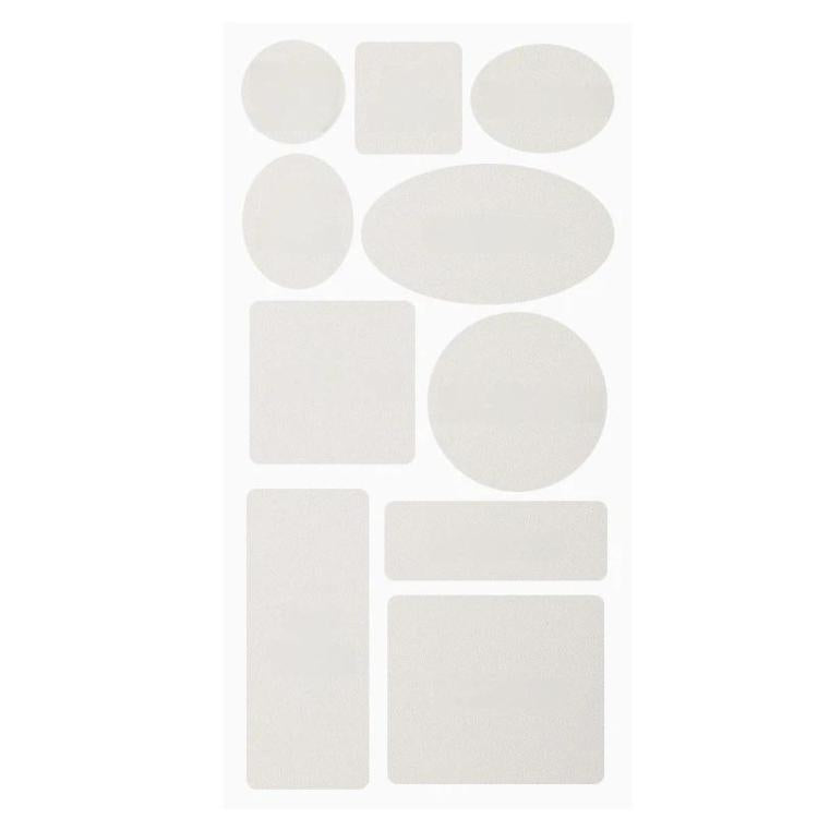 10sets Leather Repair Patches For Sofas Chairs And Car Seats, Style A White, Style A Black, Style A Orange, Style A Blue, Style A Light Brown, Style B White, Style B Black, Style B Orange, Style B Blue, Style B Light Brown