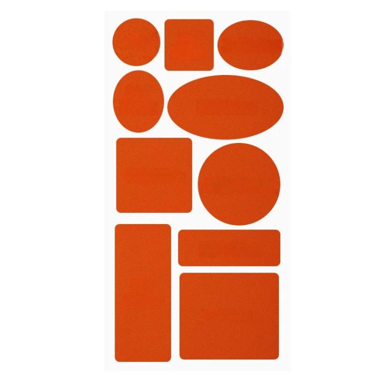 10sets Leather Repair Patches For Sofas Chairs And Car Seats, Style A White, Style A Black, Style A Orange, Style A Blue, Style A Light Brown, Style B White, Style B Black, Style B Orange, Style B Blue, Style B Light Brown