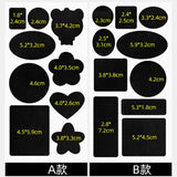 10sets Leather Repair Patches For Sofas Chairs And Car Seats, Style A White, Style A Black, Style A Orange, Style A Blue, Style A Light Brown, Style B White, Style B Black, Style B Orange, Style B Blue, Style B Light Brown