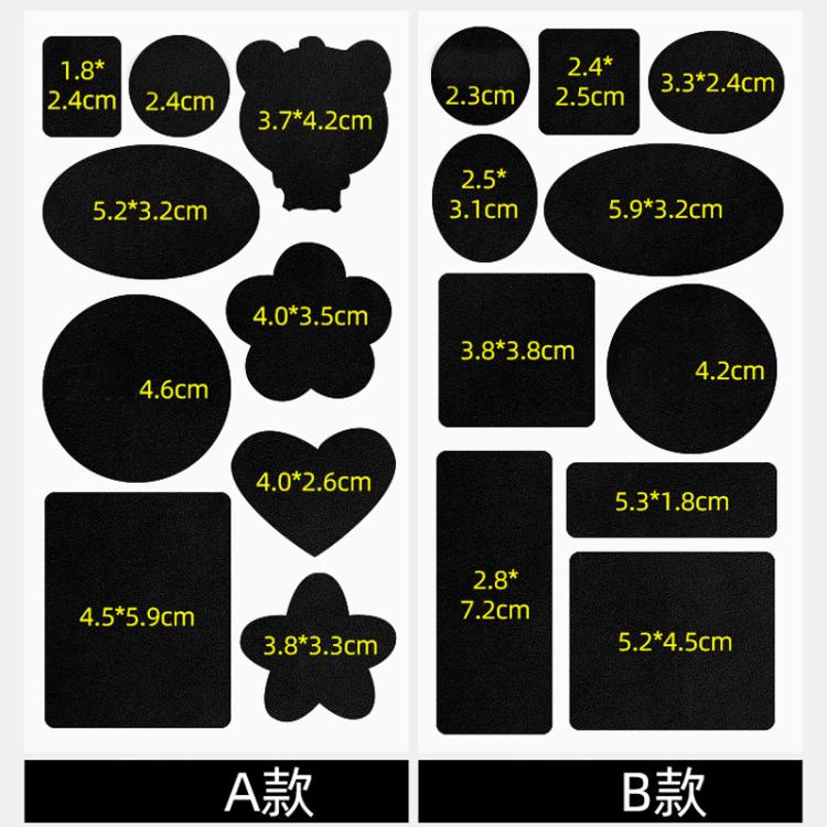 10sets Leather Repair Patches For Sofas Chairs And Car Seats, Style A White, Style A Black, Style A Orange, Style A Blue, Style A Light Brown, Style B White, Style B Black, Style B Orange, Style B Blue, Style B Light Brown