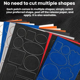 10sets Leather Repair Patches For Sofas Chairs And Car Seats, Style A White, Style A Black, Style A Orange, Style A Blue, Style A Light Brown, Style B White, Style B Black, Style B Orange, Style B Blue, Style B Light Brown