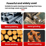 Shaped Milling Cutter Sanding Disc Woodworking Sanding Carving Metal Head Angle Grinder Metal Sanding Head, M14
