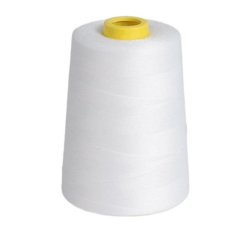 Household Sewing Thread Fine Polyester Thread For Sewing Clothes, Extra Large Volume White 701, Extra Large Volume Black 325, Medium Volume White 701, Medium Volume Black 325, Medium Volume Bleached 301, White 701, Brown 870, Black 325, Gray 366