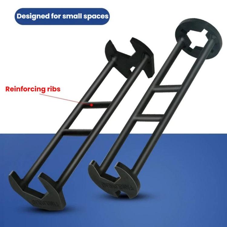 2pcs Multi-function Faucet Installation Wrench Sink Pipe Angle Valve Installation Repair Removal Tool, A Small+B Large