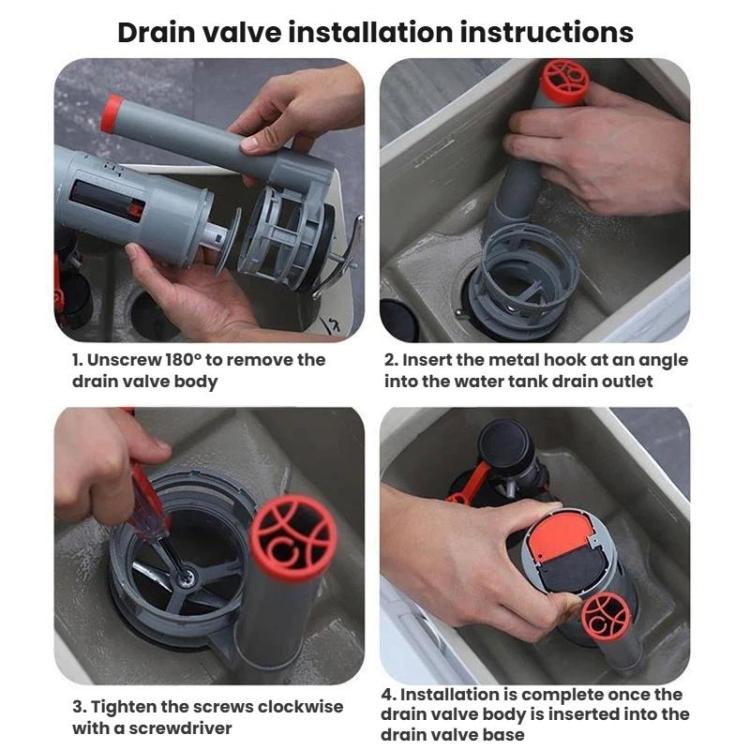 Toilet Tank Universal Flush Waterer Toilet P, Water Inlet Valve, 20cm Drainage Valve, 24cm Drainage Valve, 28cm Drainage Valve, Water Inlet Valve+20cm Drainage Valve, Water Inlet Valve+24cm Drainage Valve, Water Inlet Valve+28cm Drainage Valve         ...